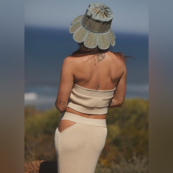 Anthropologie Sunday in Brooklyn strapless knit top size M New with tags! - Picture 3 of 5